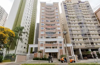 Apartamento estúdio para locação no bairro bigorrilho com sacada e 1 vaga coberta por r$ 1.990,00 - curitiba/pr