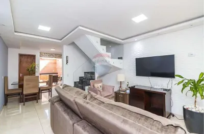 Sobrado à venda com 84m², 2 quartos e 2 vagas por r$399.000,00 no bairro cidade industrial, em curitiba/pr
