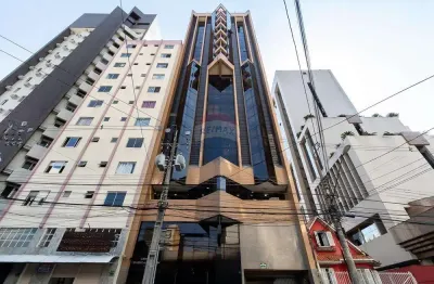 Sala comercial com 51,48m² para locação no centro, curitiba/pr por r$ 1.050,00