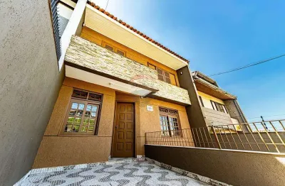 Sobrado para locação com 3 quartos, sendo 1 suíte, e 4 vagas de garagem, no pilarzinho, em curitiba, por r$ 3.990,00