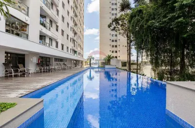 Apartamento à venda com 3 quartos, 78m², face norte com 2 vagas de garagem no capão raso curitiba/pr.