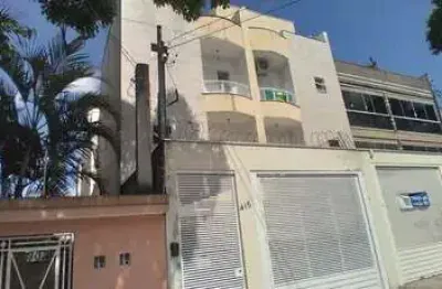 Cobertura sem condomínio à venda com 75m², 3 dormitórios, 2 vagas no b. paraíso em santo andré