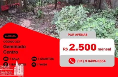 Casa com 3 quartos para alugar no Centro, Santa Bárbara do Pará 