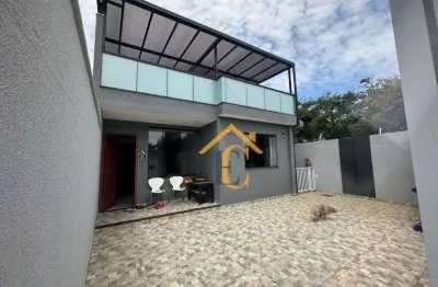 Casa com 2 dormitórios à venda, 130 m² por r$ 530.000,00 - colinas - rio das ostras/rj
