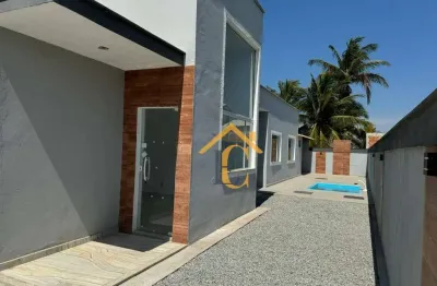 Casa com 3 dormitórios à venda, 72 m² por r$ 450.000,00 - enseada das gaivotas - rio das ostras/rj