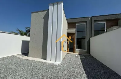 Lançamento de casas com 3 dormitórios à venda, com terraço gourmet por r$ 485.000 - atlântica/marilea - rio das ostras/rj