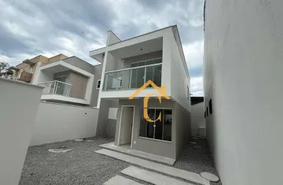 Casa com 4 dormitórios à venda, 110 m² por r$ 599.000,00 - jardim mariléa - rio das ostras/rj
