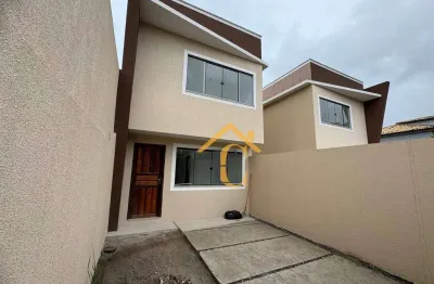 Casa com 2 dormitórios à venda, 80 m² por r$ 360.000,00 - jardim bela vista - rio das ostras/rj