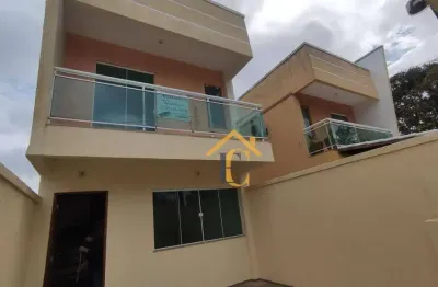 Casa com 2 dormitórios à venda, 75 m² por r$ 355.000,00 - jardim bela vista - rio das ostras/rj