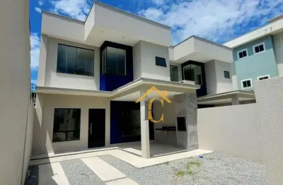 Casa com 3 dormitórios à venda, 135 m² por r$ 790.000,00 - costazul - rio das ostras/rj
