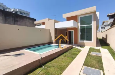 Casa com 3 dormitórios à venda, 105 m² por r$ 500.000,00 - village rio das ostras - rio das ostras/rj