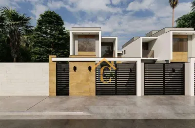 Casa com 3 dormitórios à venda, 95 m² por r$ 490.000,00 - jardim bela vista - rio das ostras/rj