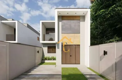 Casa com 3 dormitórios à venda, 95 m² por r$ 450.000,00 - jardim bela vista - rio das ostras/rj