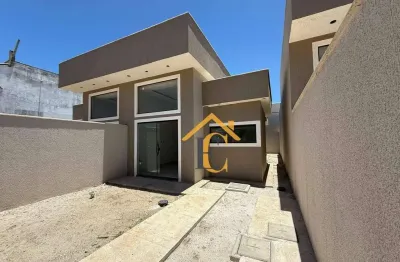 Casa alto padrão com 2 quartos, sendo 1 suíte à venda, 55 m² por R$ 330.000 - Mar y Lago - Rio das Ostras/RJ