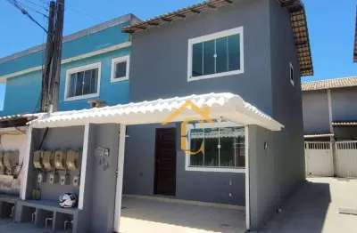 Casa com 2 dormitórios à venda, 75 m² por r$ 280.000,00 - chácara mariléa - rio das ostras/rj