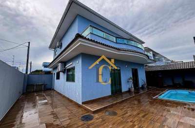 Casa com 4 dormitórios à venda, 180 m² por r$ 800.000,00 - recreio - rio das ostras/rj