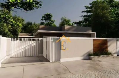 Excelente lançamento de casa linear na extensão serramar- rio das ostras rj