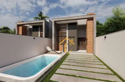 Casa com 3 dormitórios à venda, 96 m² por r$ 650.000,00 - recreio - rio das ostras/rj