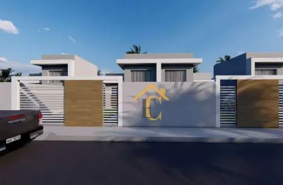 Casas na planta de 2 quartos com suíte no bairro Recanto em Rio das Ostras/RJ