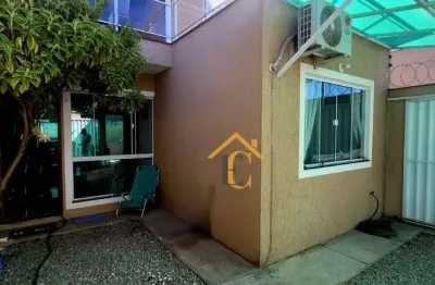 Casa com 2 dormitórios, 70 m² - venda por r$ 350.000,00 ou aluguel por r$ 1.733,33/mês - village rio das ostras - rio das ostras/rj
