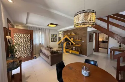 Linda casa duplex com 3 dormitórios à venda, 156 m² por r$ 895.000 - bosque da praia - rio das ostras/rj
