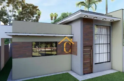 Casa linear com 3 quartos, sendo 1 suíte à venda, 80 m² por R$ 325.000 - Residencial Maria Turri - Rio das Ostras/RJ