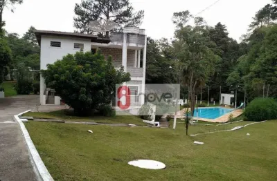Chácara com 13 dormitórios à venda, 16400 m² por r$ 3.500.000,00 - estância santa maria do portão - atibaia/sp