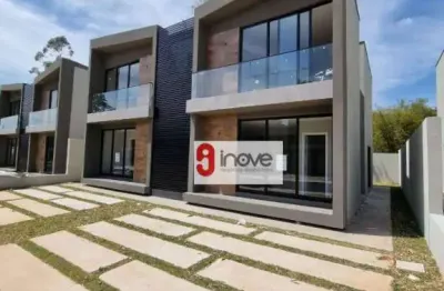 Casa com 2 dormitórios à venda, 83 m² por r$ 689.000,00 - chácara interlagos - atibaia/sp
