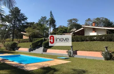 Sítio com 5 dormitórios à venda, 48400 m² por r$ 1.500.000,00 - ponte alta - atibaia/sp