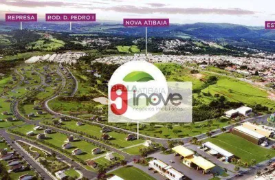 Terreno à venda, 192 m² por r$ 175.400,00 - jardim imperial - atibaia/sp