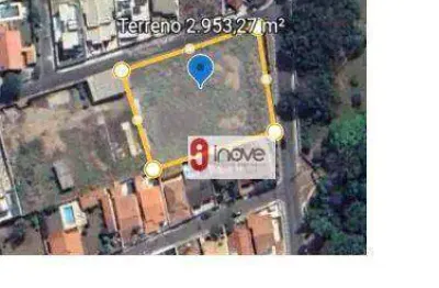 Terreno à venda, 2953 m² por r$ 3.600.000,00 - vila giglio - atibaia/sp
