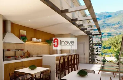 Apartamento com 1 dormitório à venda, 55 m² por r$ 555.000,00 - gârdenia - atibaia/sp