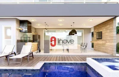 Casa com 3 dormitórios à venda, 197 m² por r$ 1.850.000,00 - chácaras maringá - atibaia/sp