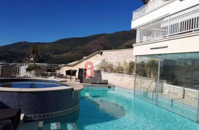 Casa com 5 dormitórios à venda, 201 m² por r$ 4.000.000,00 - condomínio residencial água verde - atibaia/sp