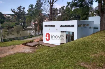 Excelente terreno à venda, 2500 m² com 74m² de frente com salão e casa por r$ 1.850.000 - jardim paulista - atibaia/sp