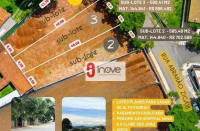 Terreno à venda, 570 m² por r$ 735.000,00 - vila santista - atibaia/sp