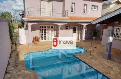 Casa com 3 dormitórios à venda, 343 m² por r$ 1.850.000,00 - jardim itaperi - atibaia/sp