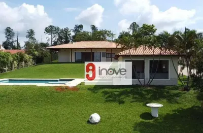 Chácara com 3 dormitórios à venda, 3000 m² por r$ 3.200.000 - soamin - porto feliz/sp