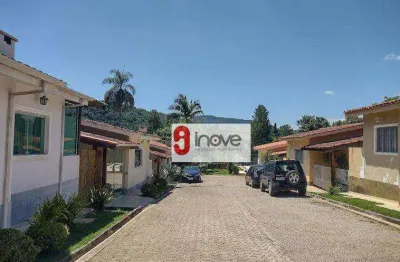 Casa com 2 dormitórios para alugar, 86 m² por r$ 3.350/mês - ribeirão dos porcos - atibaia/sp