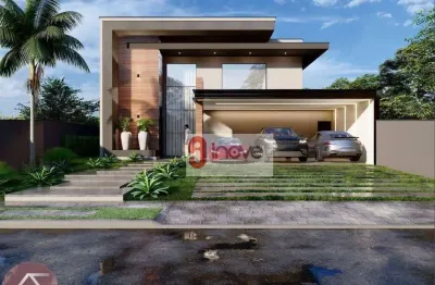Casa com 4 dormitórios à venda, 299 m² por r$ 2.890.000,00 - condominio figueira garden - atibaia/sp