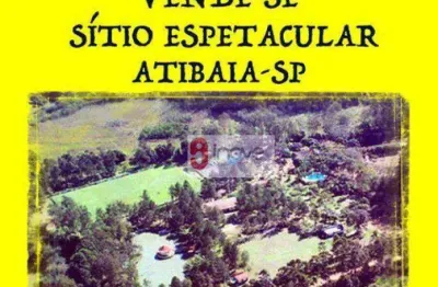 Chácara com 20 dormitórios à venda, 95000 m² por r$ 14.000.000 - jardim santo antônio - atibaia/sp