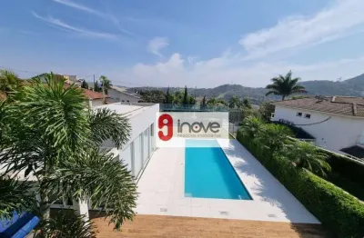 Casa com 3 dormitórios à venda, 394 m² por r$ 2.500.000,00 - fazenda santana - atibaia/sp