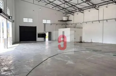 Galpão para alugar, 600 m² por r$ 13.450/mês - recreio estoril - atibaia/sp