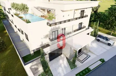 Apartamento com 1 dormitório à venda, 55 m² por r$ 555.000,00 - nova gardênia - atibaia/sp