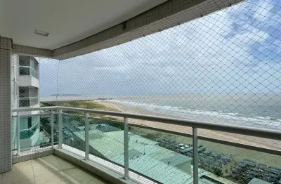 Apartamento com 3 suites, frente mar, andar alto, com 2 vagas,  dce