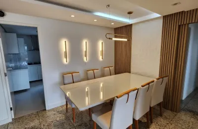 Apartamento na lagoa, com 3 quartos no fino acabamento. torre unica. porteira fechada