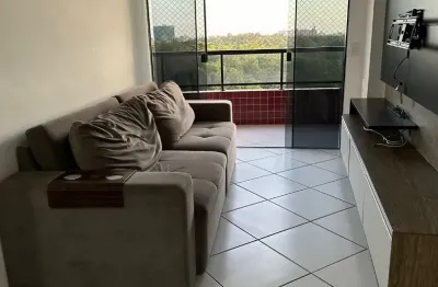 Apartaento no Via Lagoa, vista lagoa mobiliado com 2 quartos