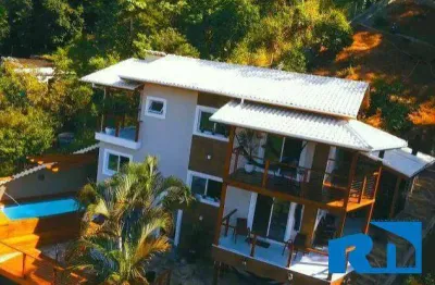 Sobrado  em são sebastião - vista panorâmica para o mar e ilhabela