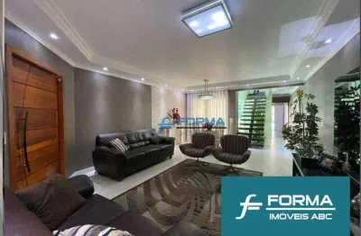 Sobrado com 3 dormitórios à venda, 226 m² por r$ 1.330.000,00 - vila caminho do mar - são bernardo do campo/sp