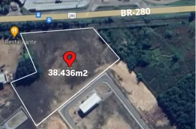 Terreno comercial à venda na Volta Redonda, Araquari 